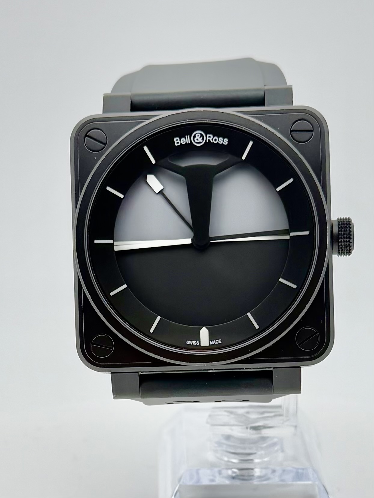Bell &amp; Ross BR 01 Laughing Skull Limited Edition – Nr. 490/999 – Komplett sett