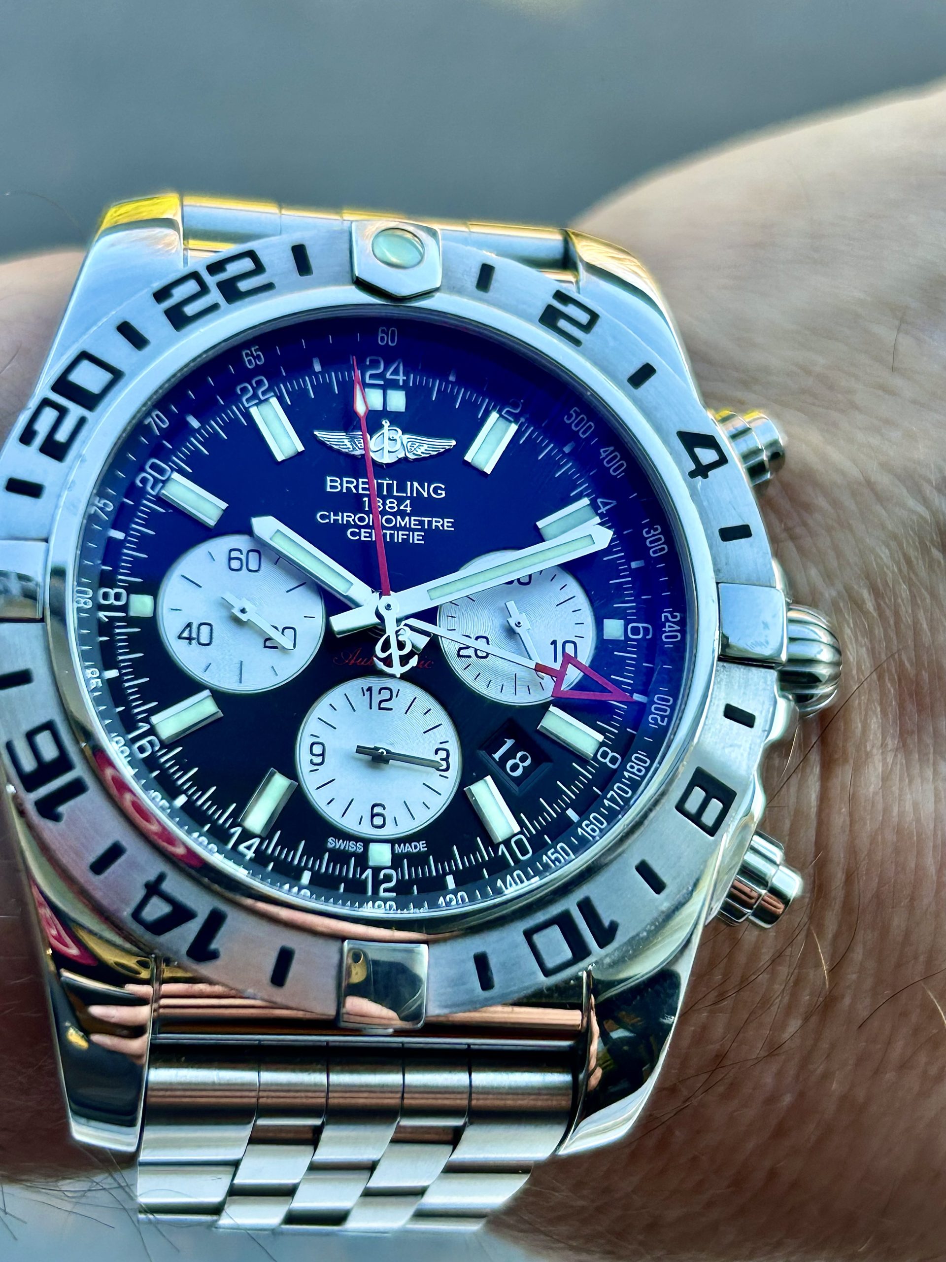 Breitling Chronomat GMT AB0413 2017 modell