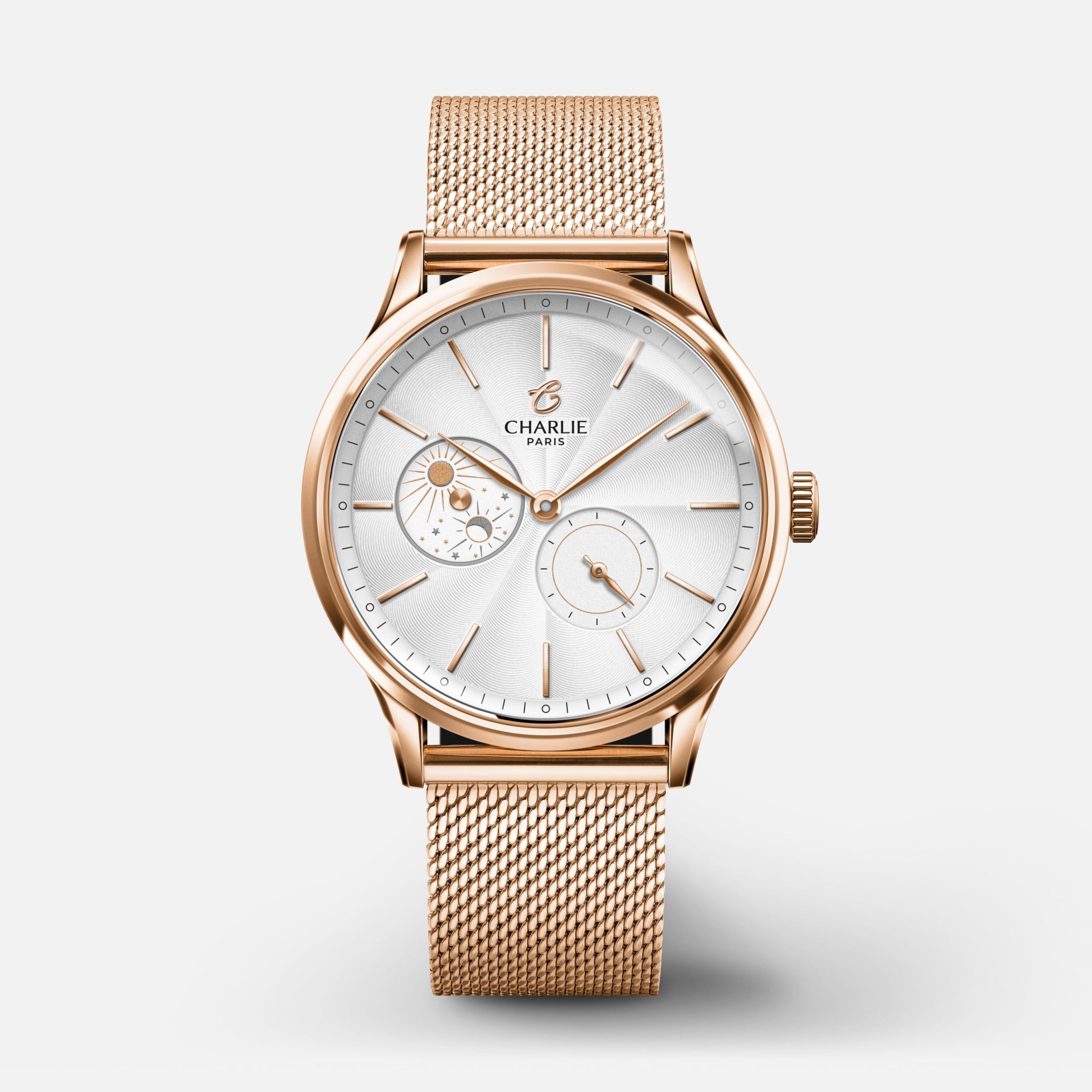 Charlie Paris INITIAL 36 - Day/Night - Rose Gold