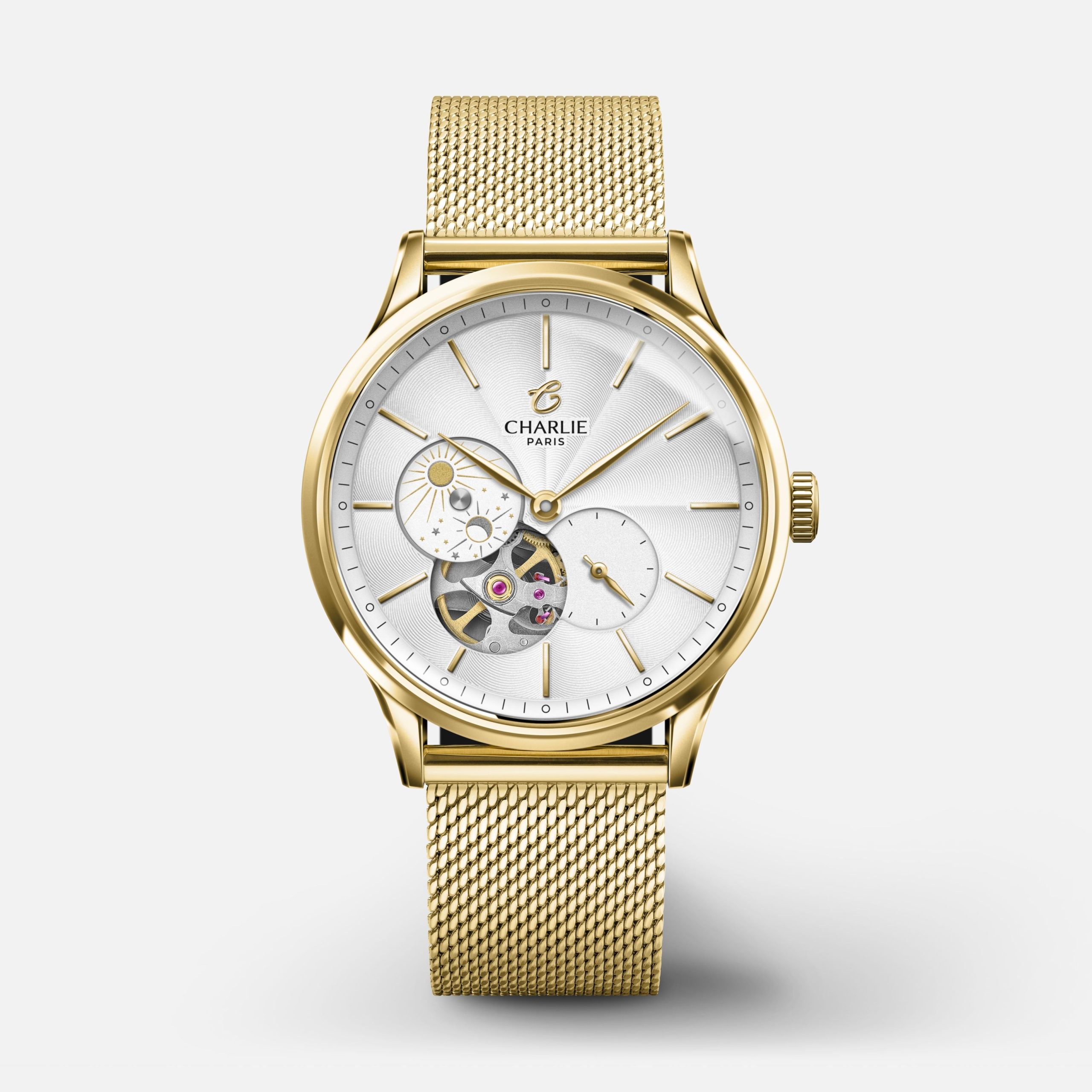 Charlie Paris INITIAL 36 - Open Heart Day/Night - Gold