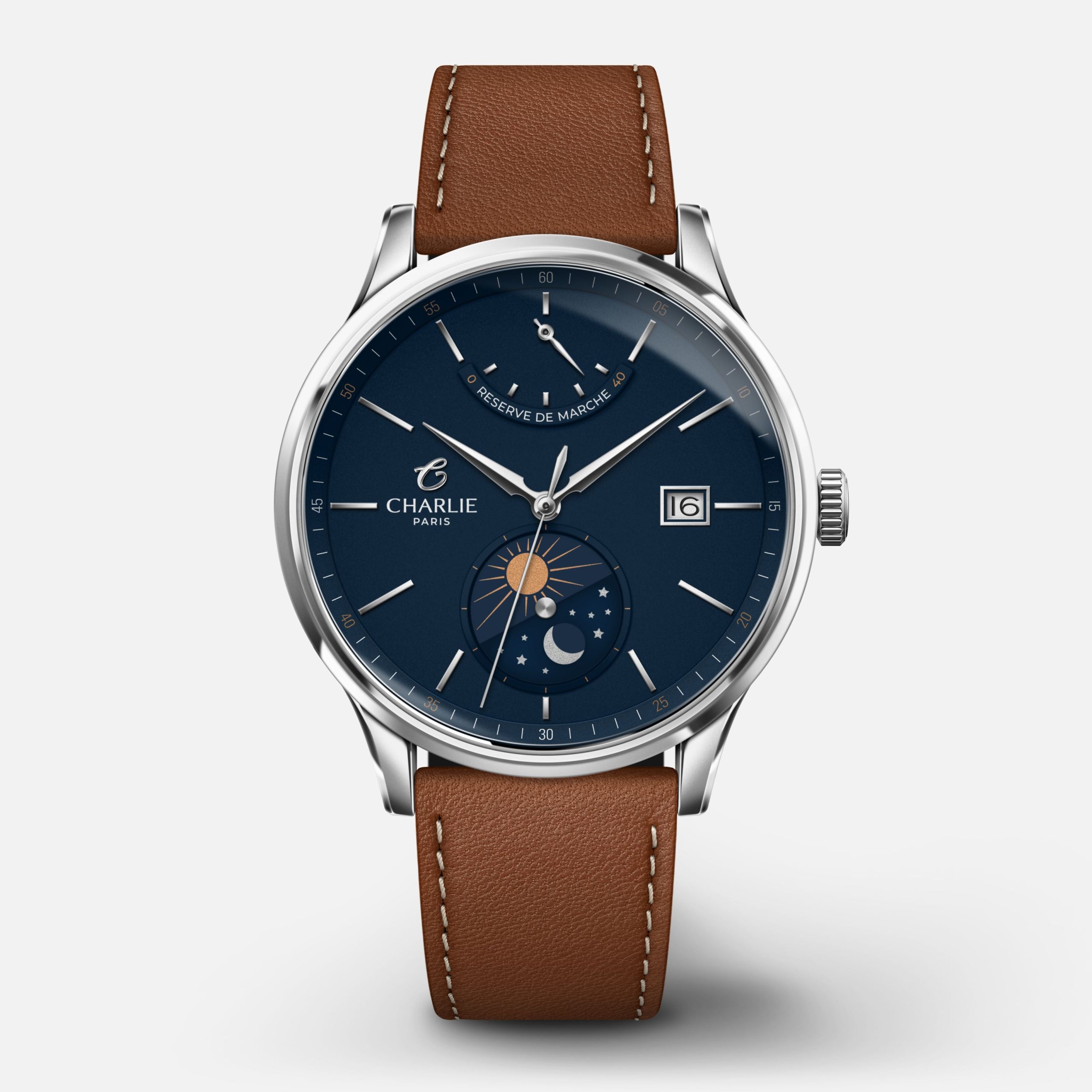 Charlie Paris INITIAL - Day/night - Blue