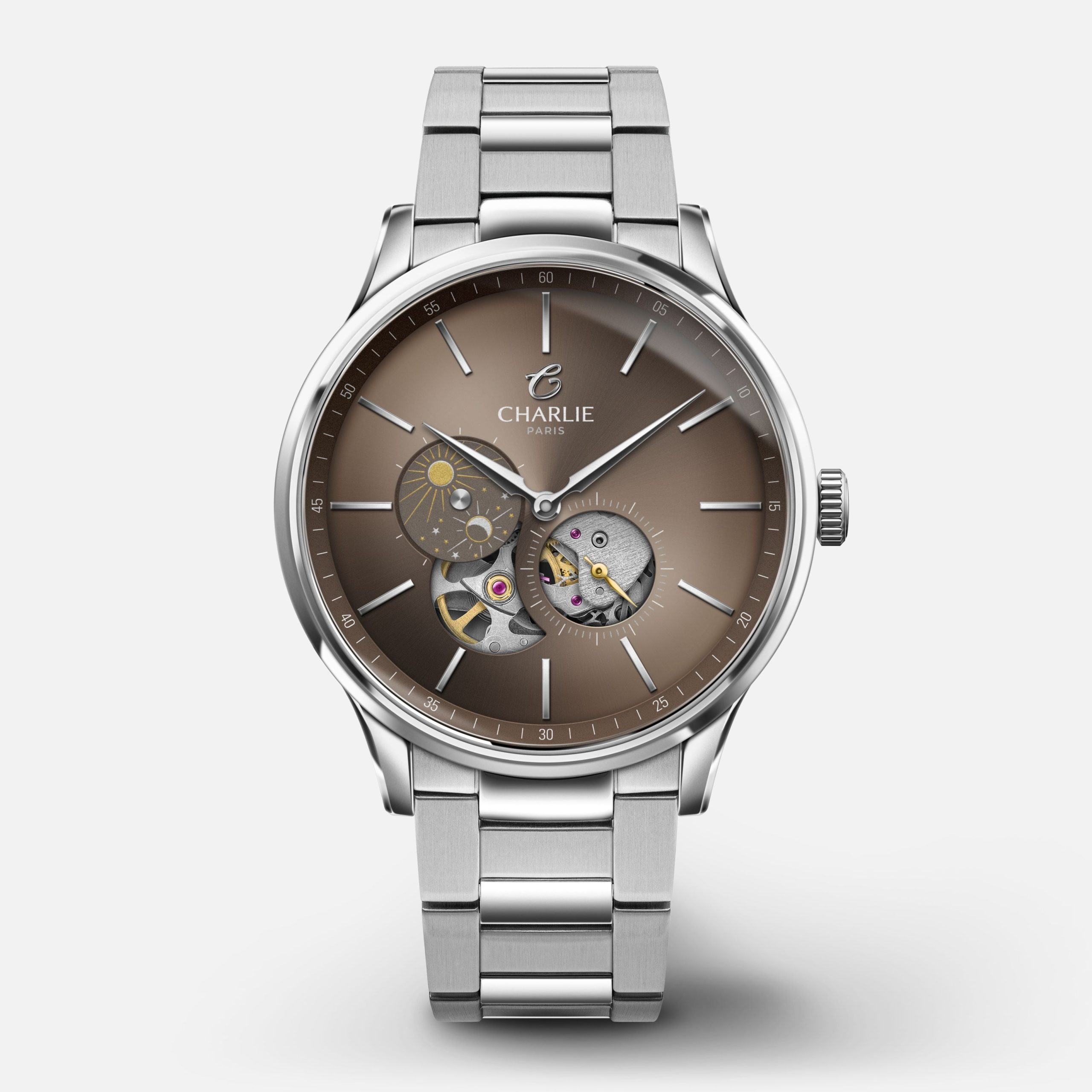 Charlie Paris INITIAL - Open Heart Day/Night - Taupe