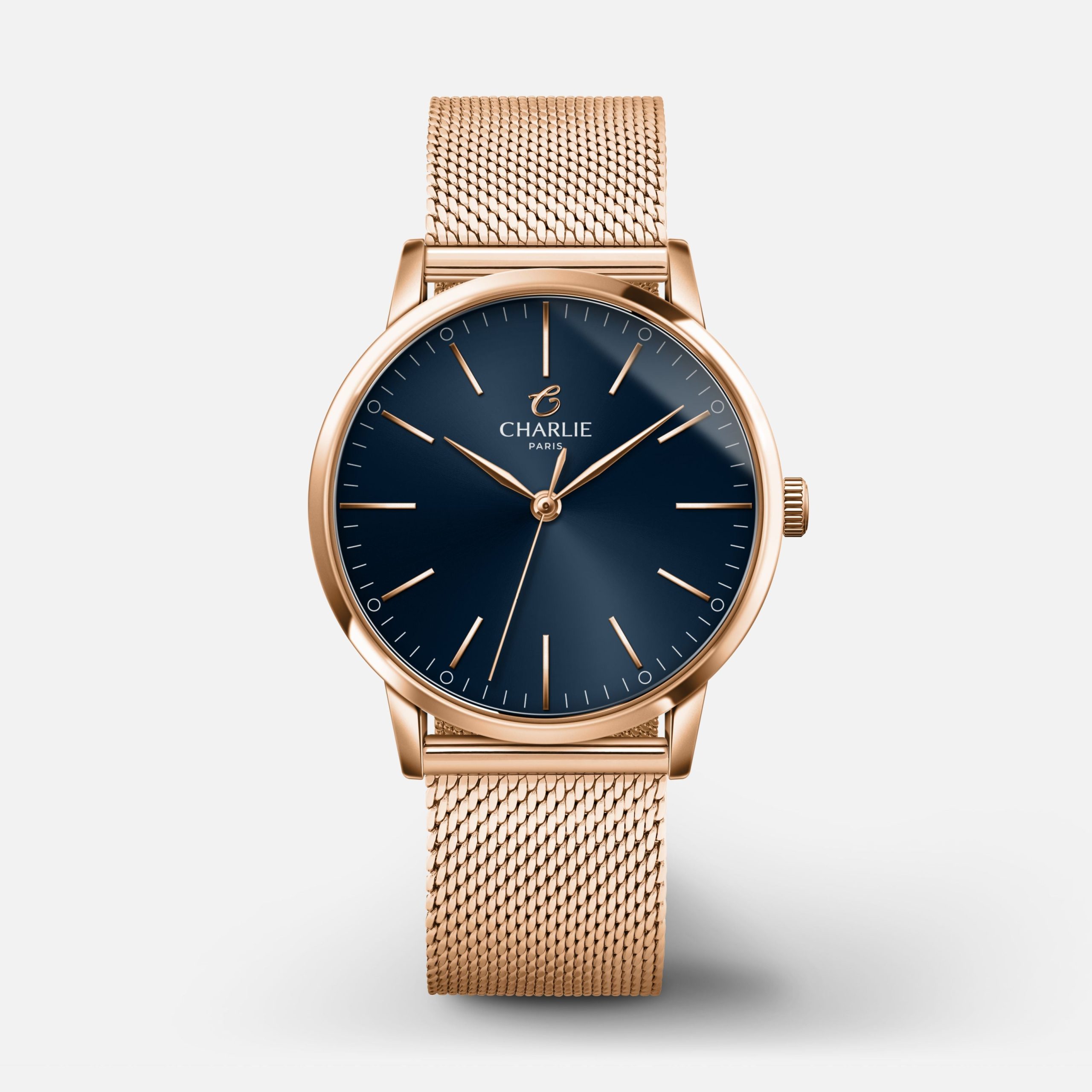 Charlie Paris SULLY 35 - Rose gold & Blue