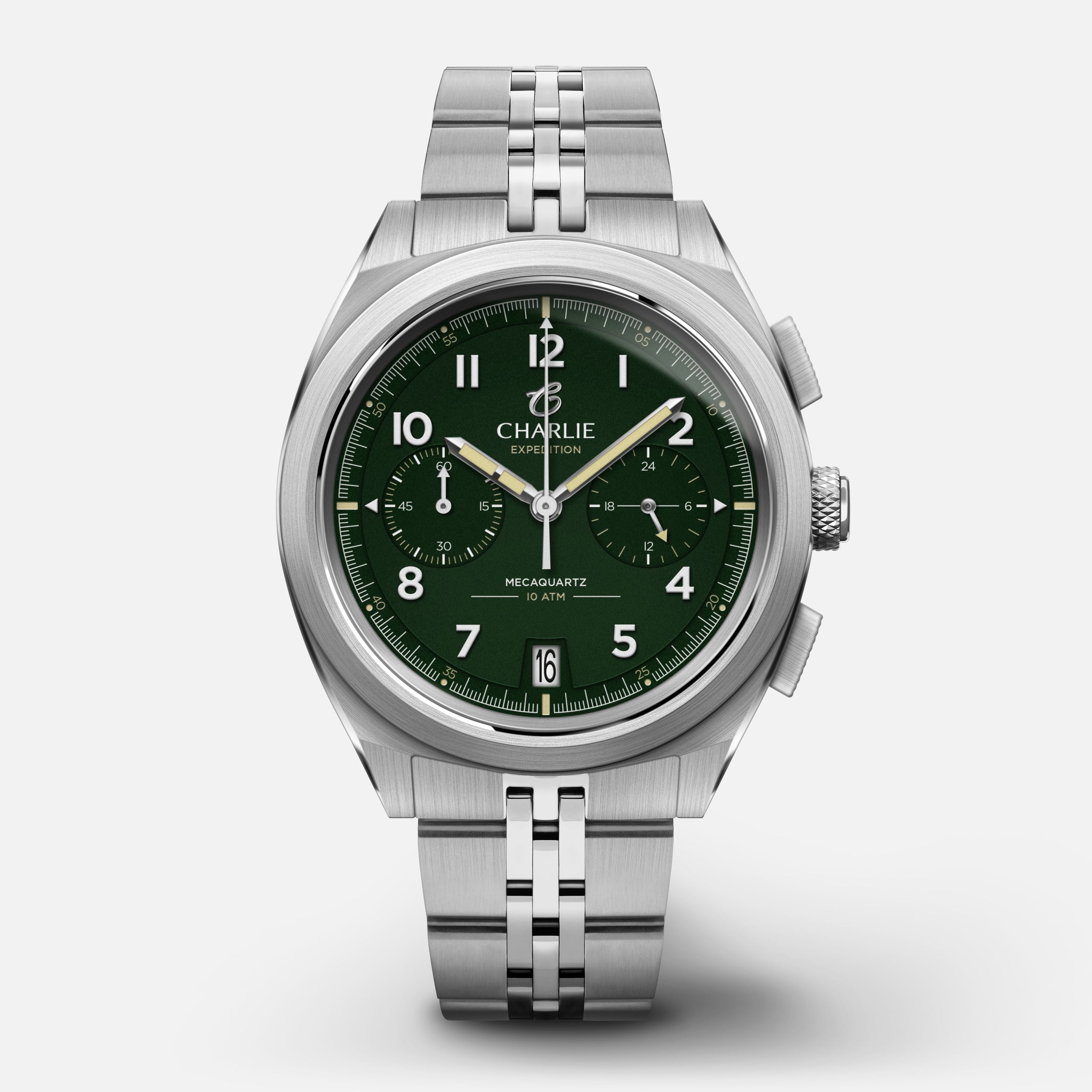 GR - Chronograph - Grønn
