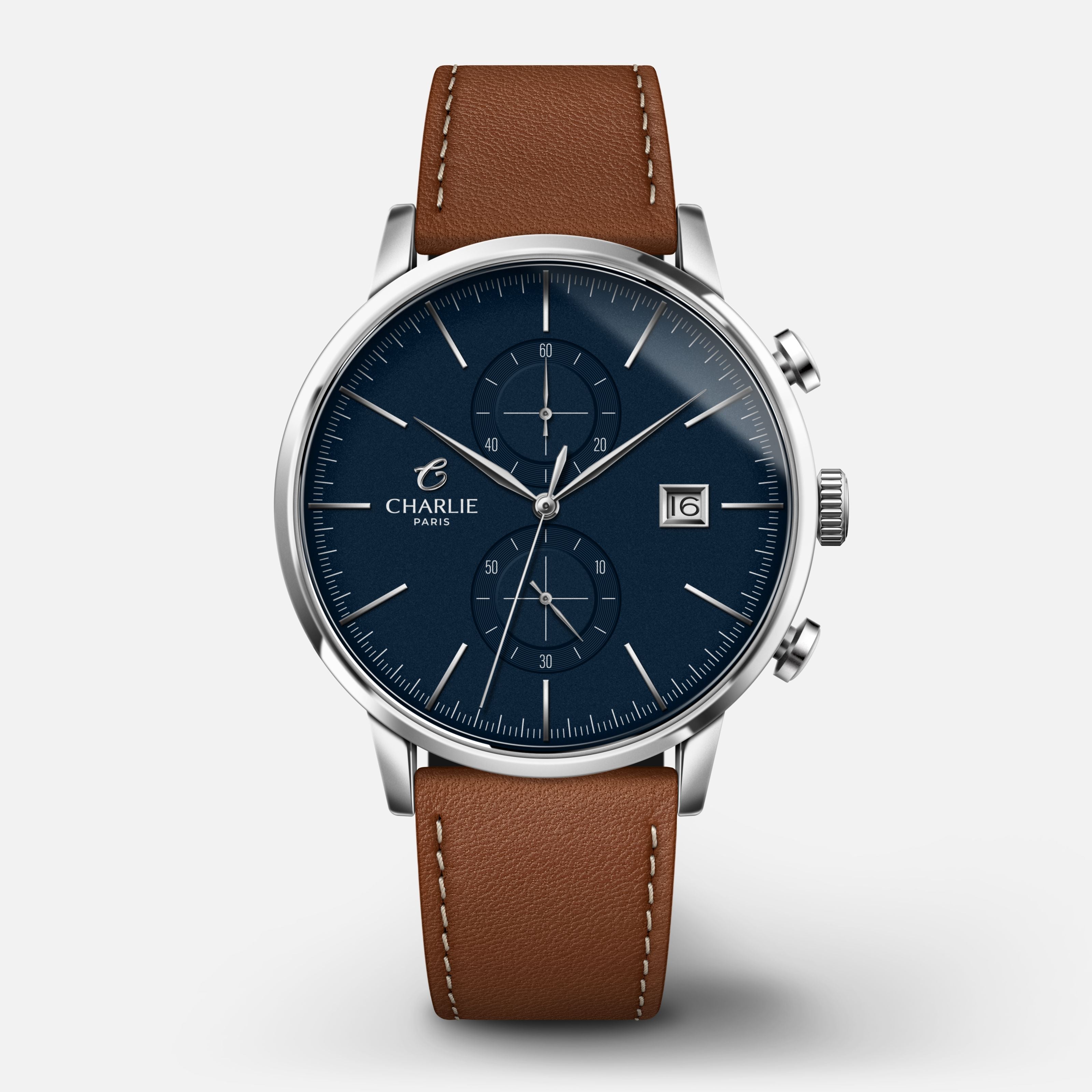 HORIZON - Chronographe - Blå