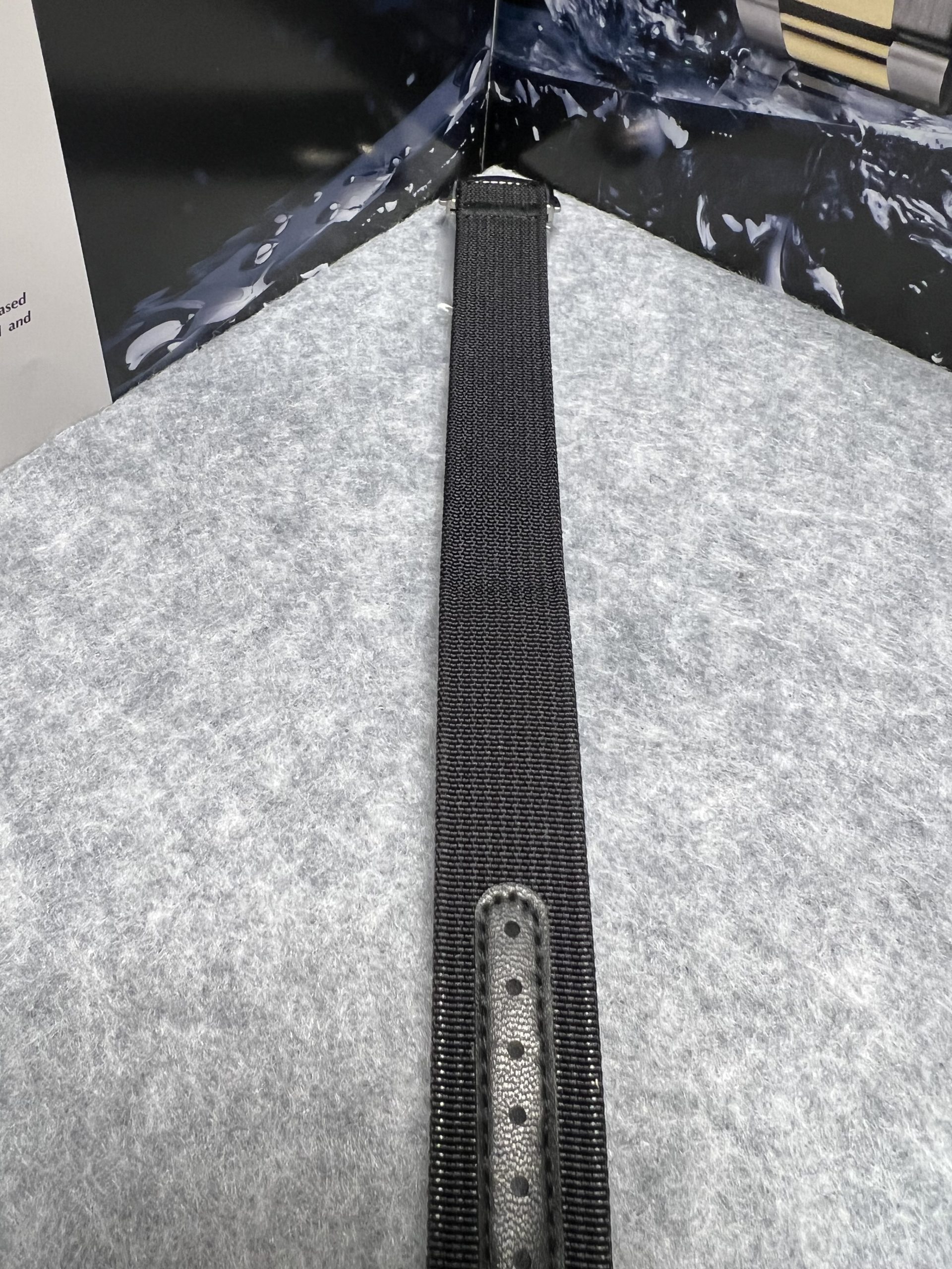 NATO strap med spenne sort 20mm