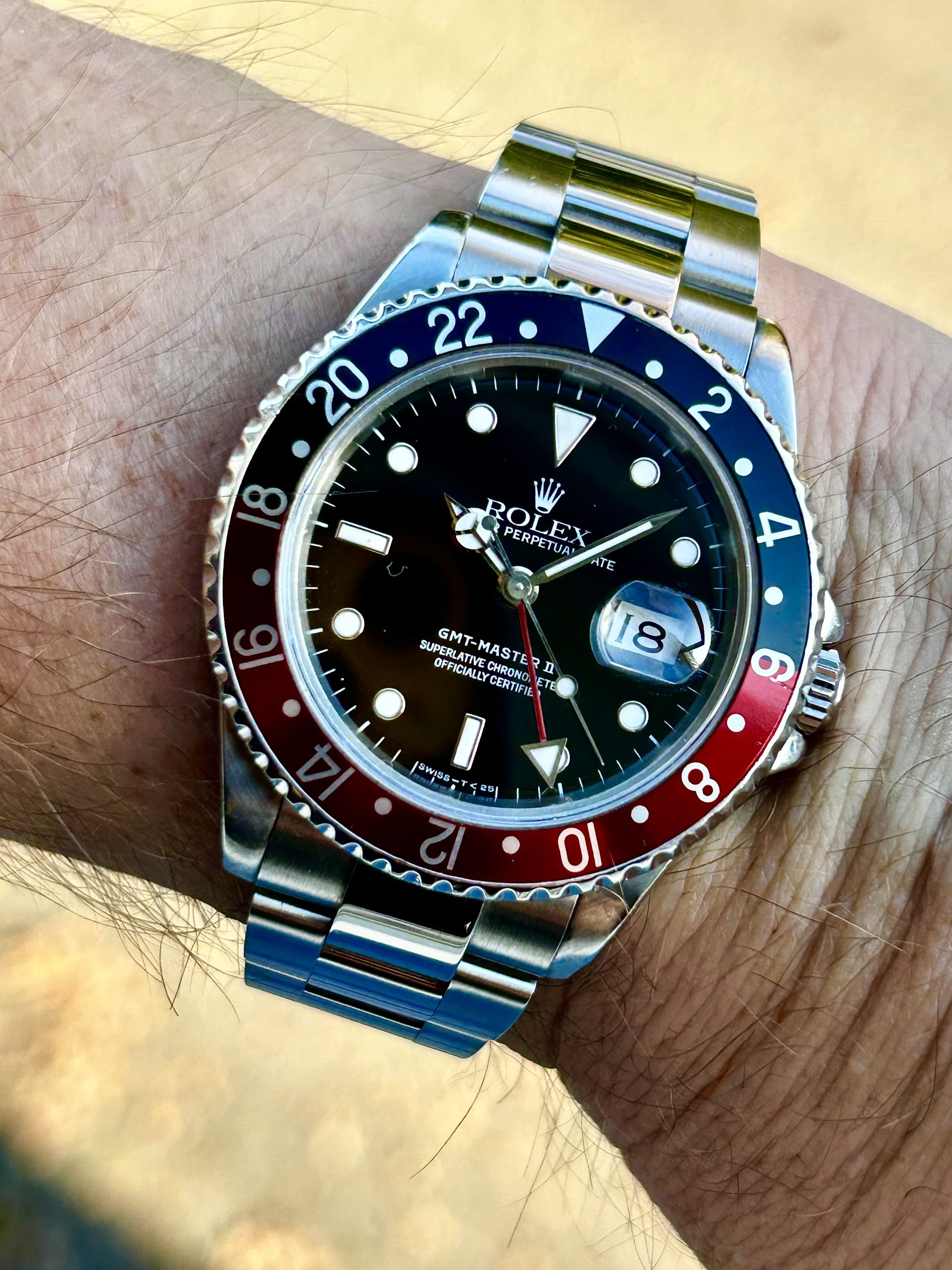Rolex GMT-Master II “Coke” – 1993-modell | Strøkent eksemplar