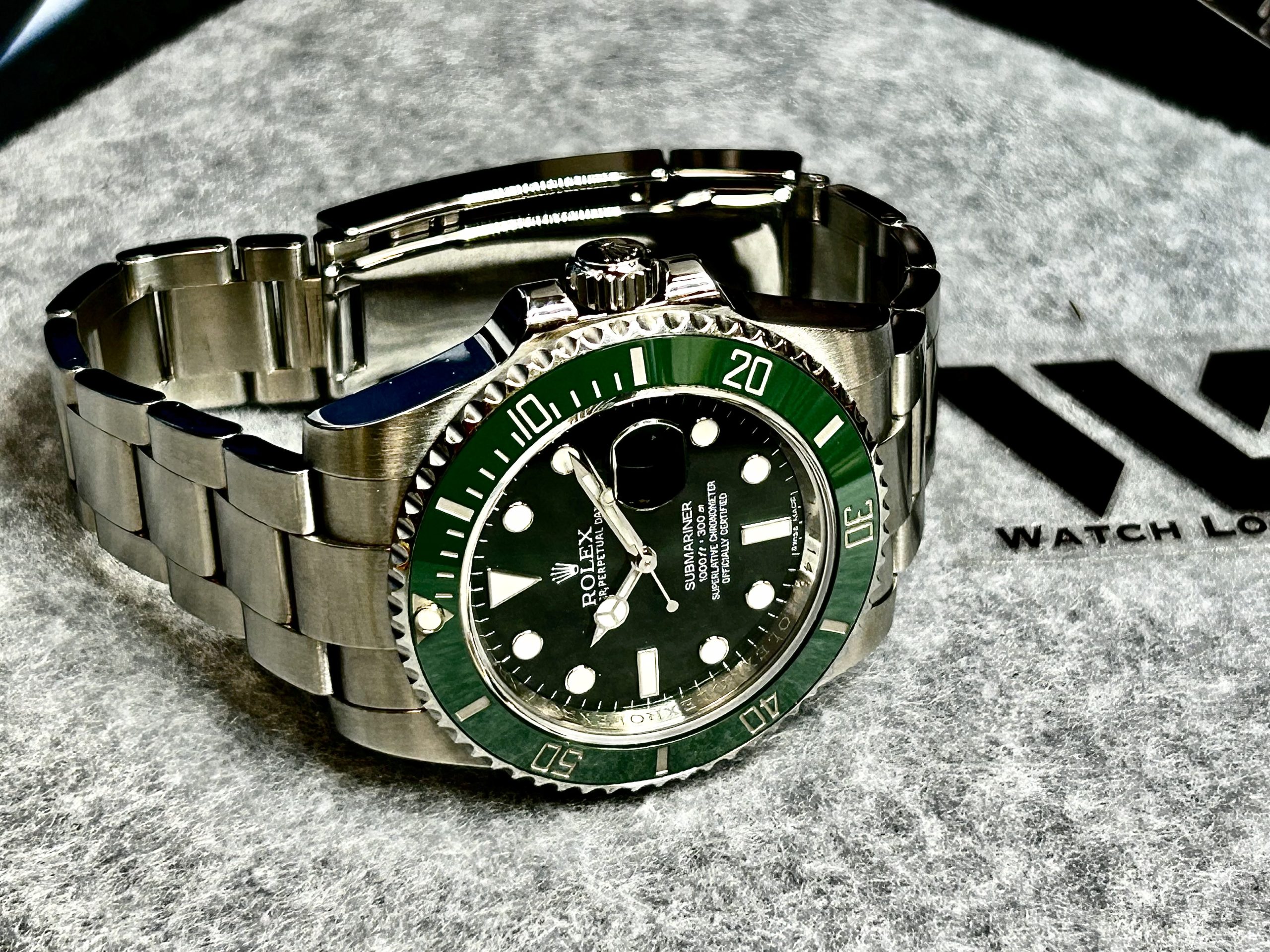 Rolex Submariner Date “Hulk”  Ref. 116610LV – 2014