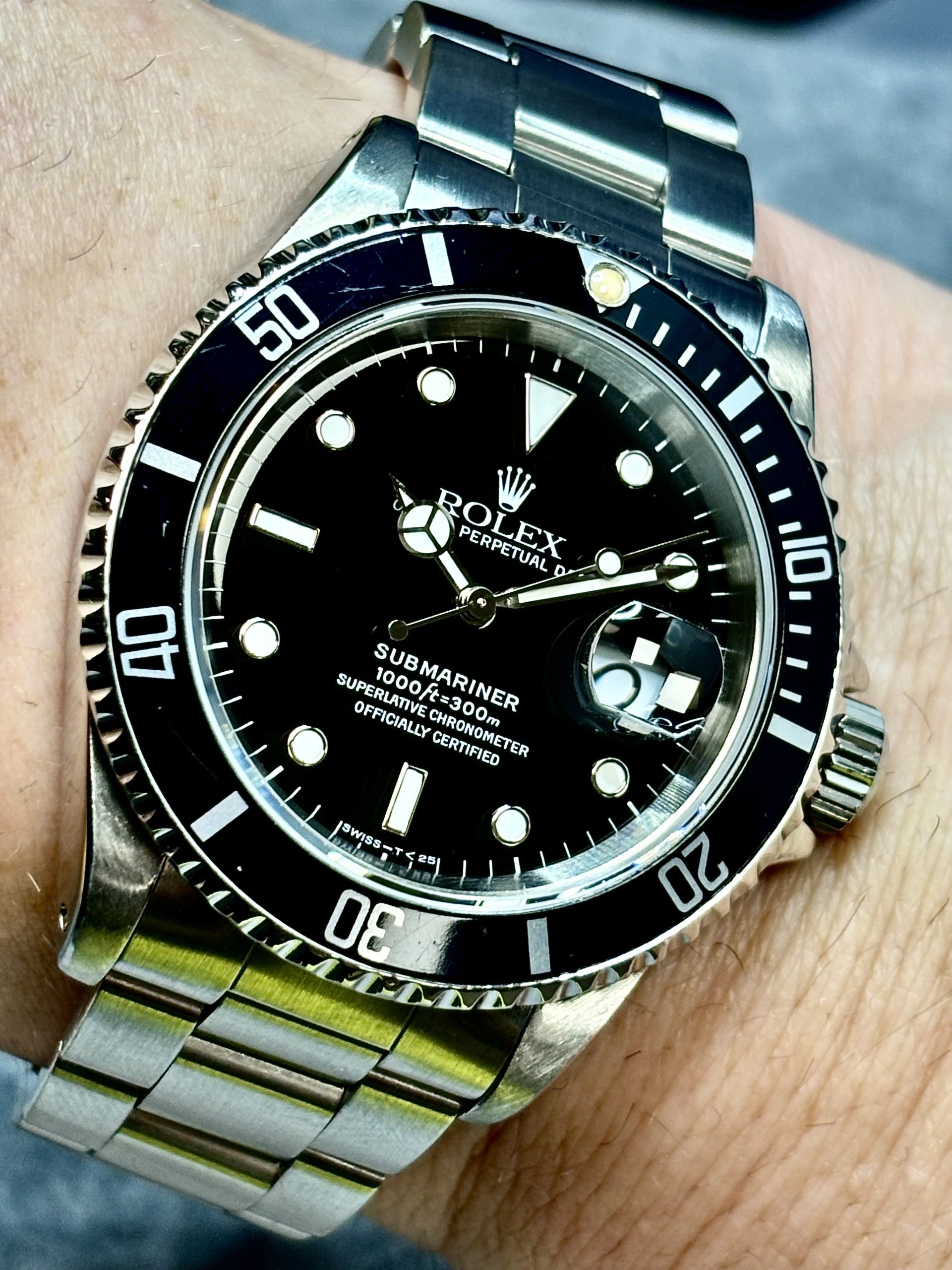 Rolex Submariner Date – Ref. 16610 1996 modell
