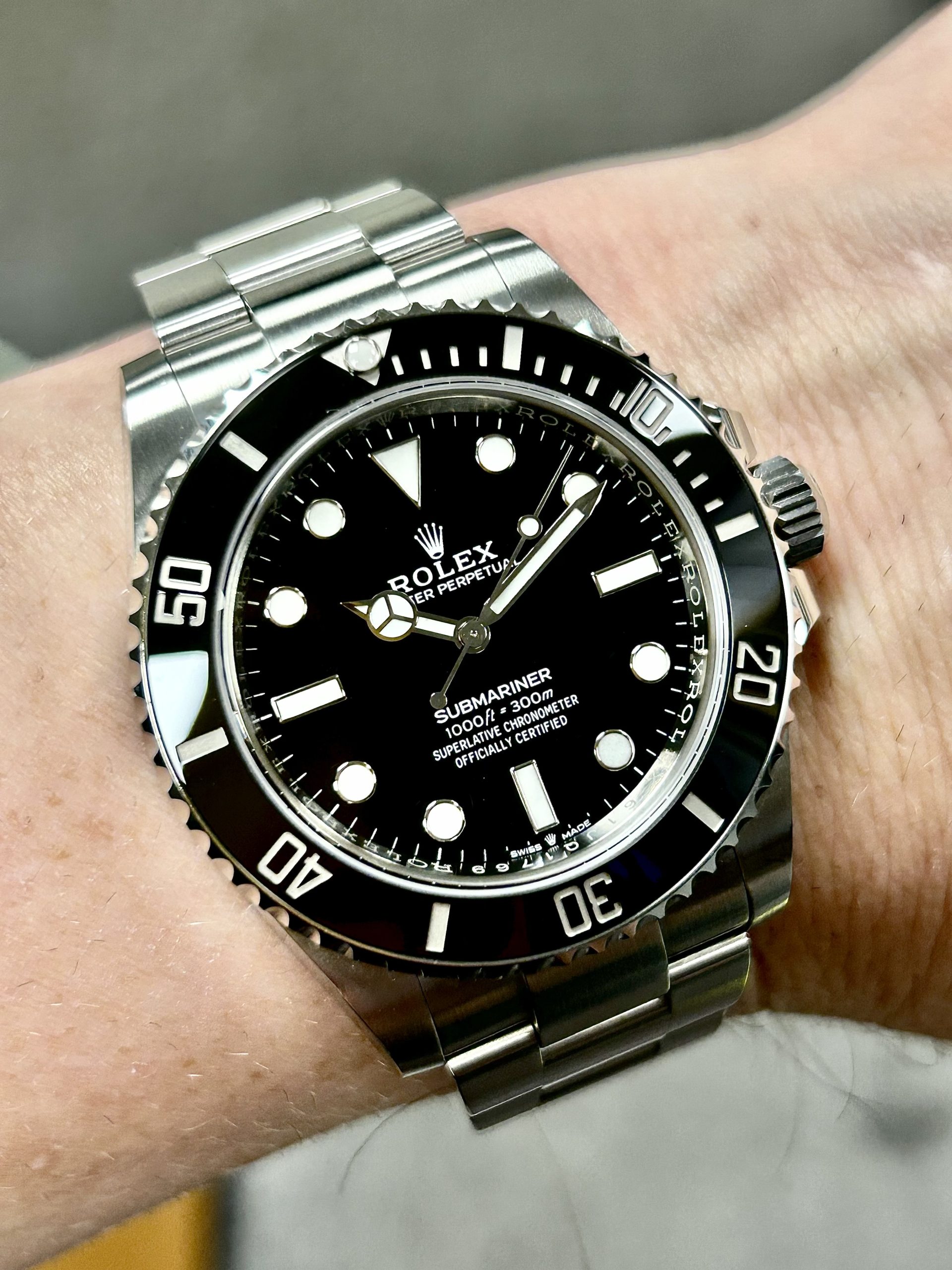 Rolex Submariner Ref. 124060 – 2023 – Fullsett