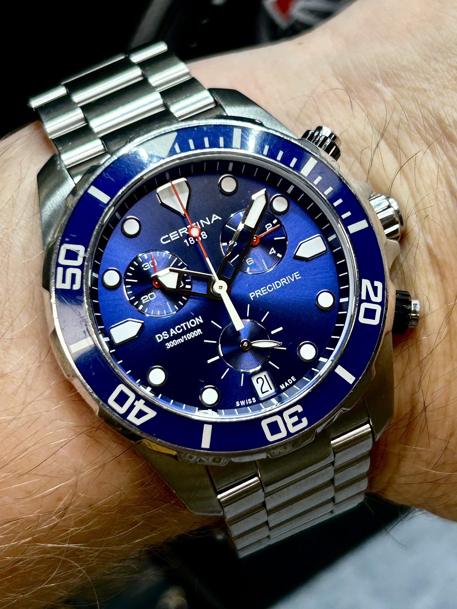 Solgt - Certina DS Action Chronograph – 2015