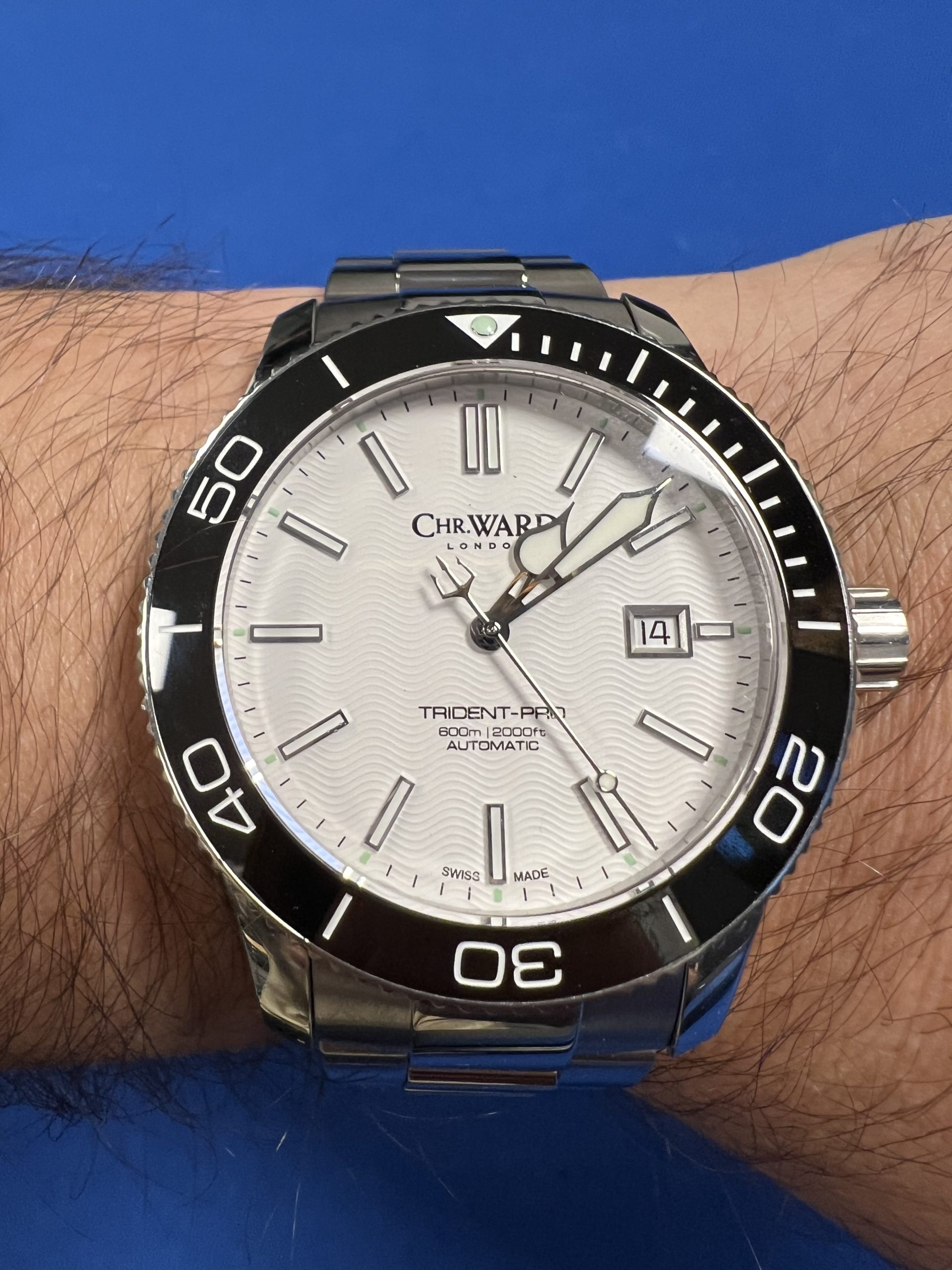 Solgt - Christopher Ward C60 Trident Pro 600