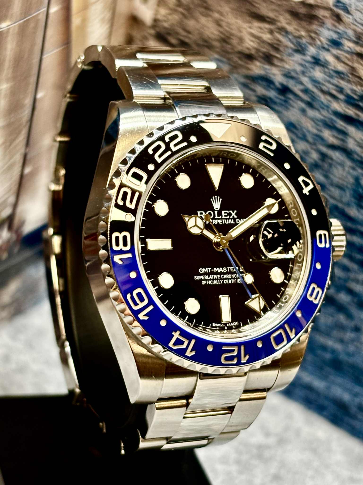 Solgt - Rolex GMT-Master II “Batman” 116710BLNR – 2014