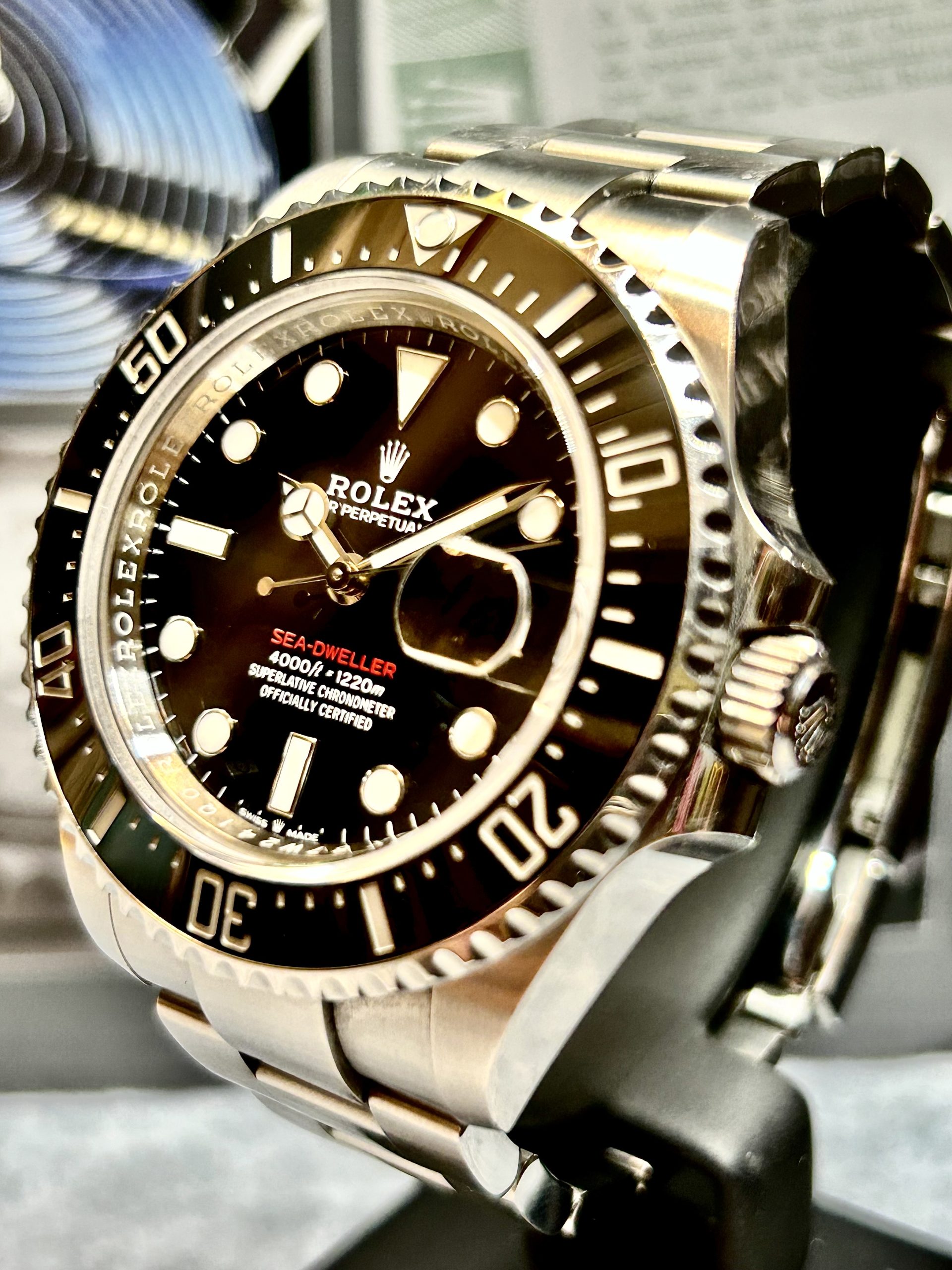 Solgt - Rolex Sea-Dweller 43mm – Ref. 126600 (Full Set)