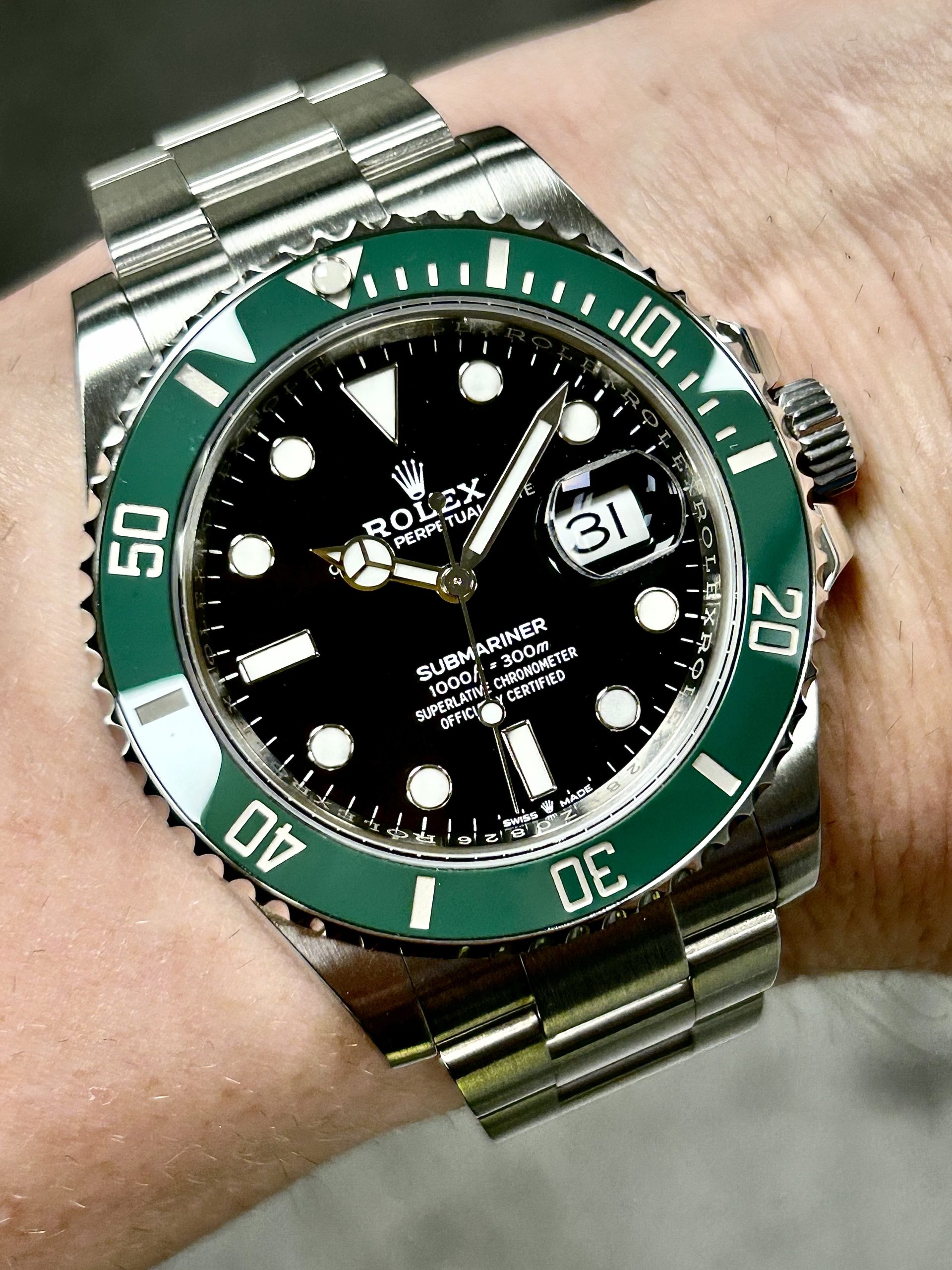 Solgt - Rolex Submariner Date  Ref. 126610LV – 2021 – “Starbucks”