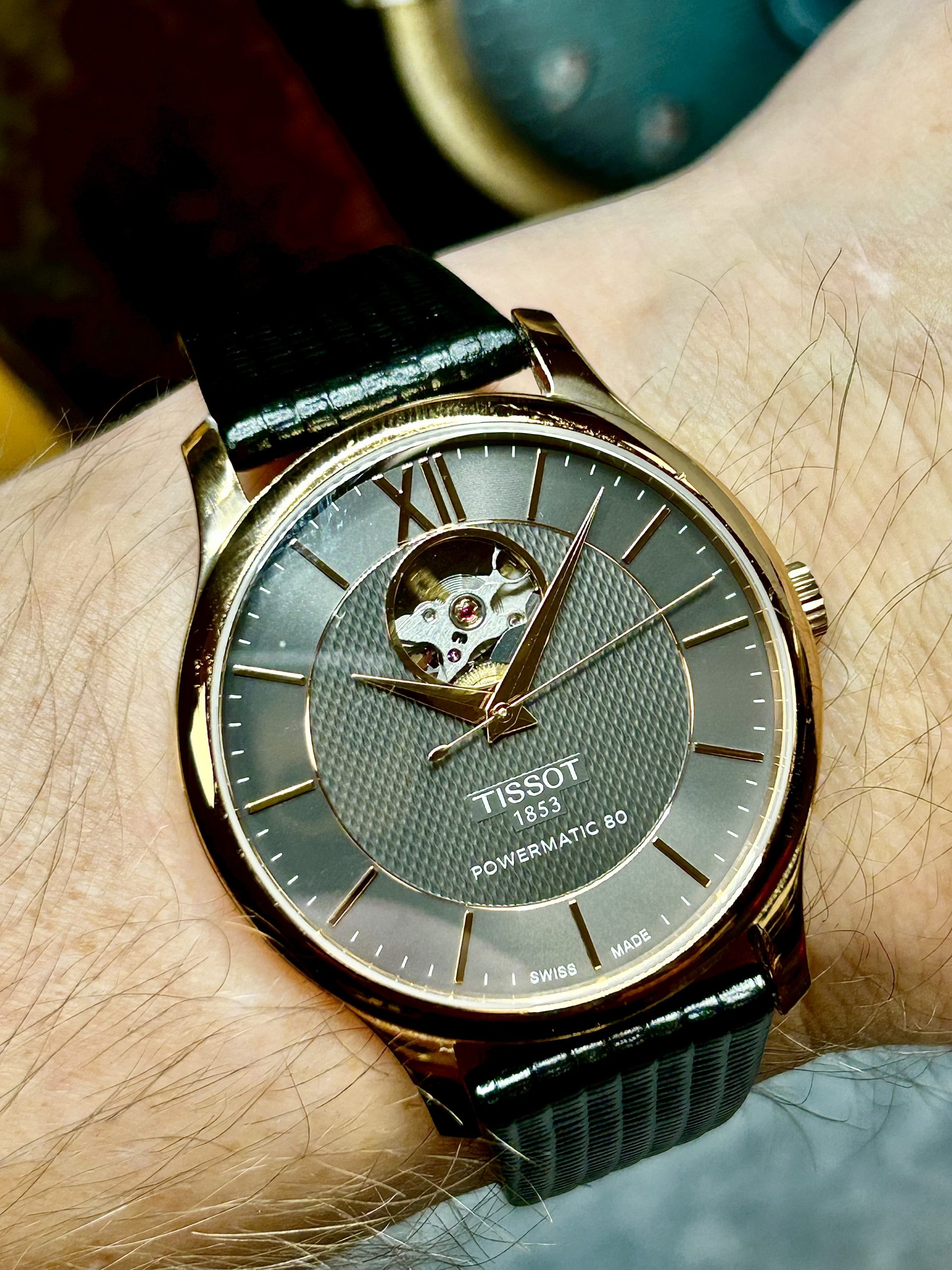 Solgt - Tissot Automatic Open Heart – 2017