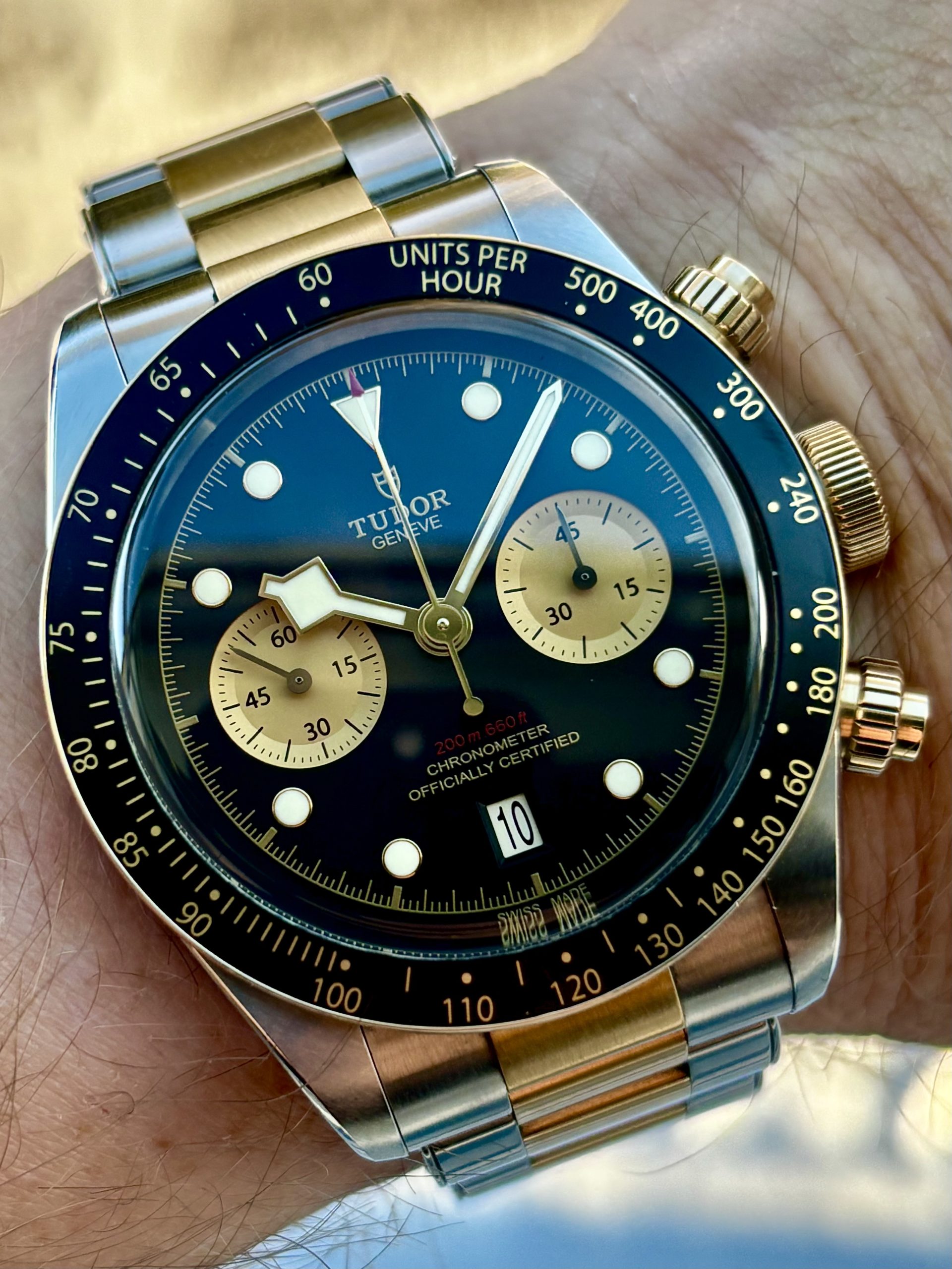Solgt - Tudor Black Bay Chrono S&amp;G – 2021